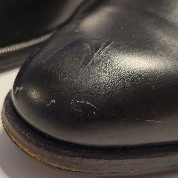 Salvatore Ferragamo Black Leather Monk Strap Dress Shoes Mens Size 8 EE main image 6